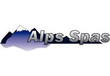 Alps Spas company logo.