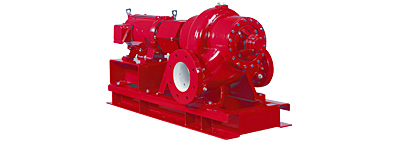 Bell and Gossett -  New VSX Double-Suction Split-Case Pump supplied by Butt's Pumps & Motors Ltd. 