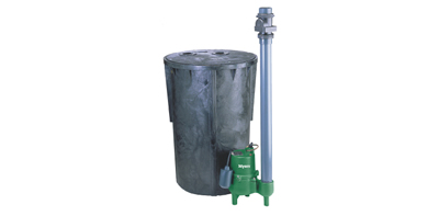 SR1830 - Packaged Simplex Sewage System supplied by Butts Pumps and Motors Ltd. 