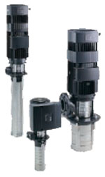 Multistage centrifugal immersible pumps supplied by Butt's Pumps and Motors ltd.  