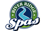 Picture of Rivers Ridge spas logo. Spas supplied by Butt's Pumps & Motors Ltd.